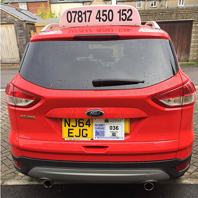 Taxi service in Cirencester